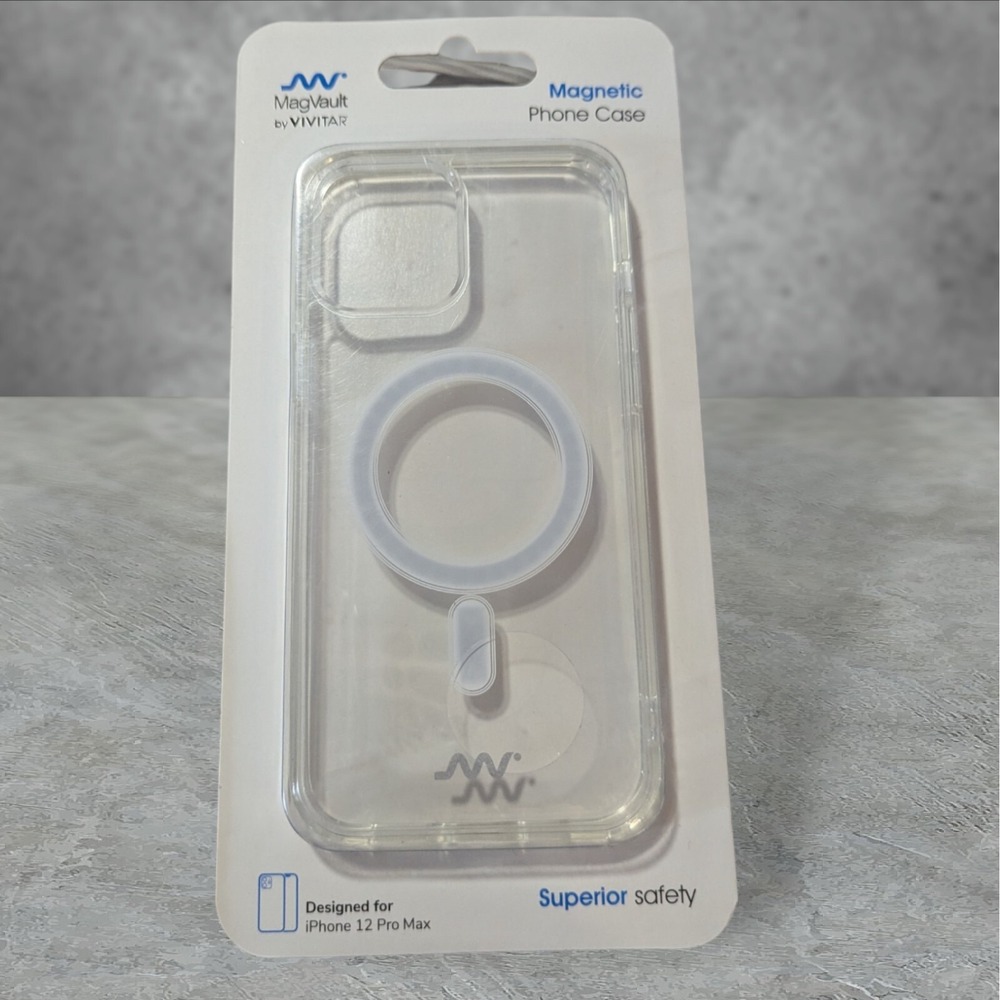 Y5. MagVault Vivitar Withagsafe iPhone 12 Pro Max Case In Clear